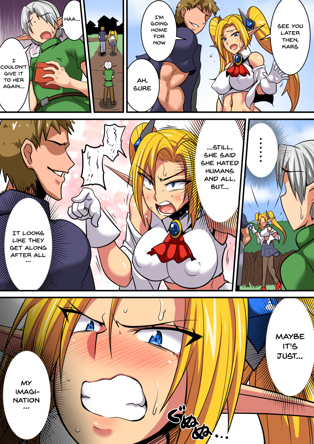 Hentai Manga Comic-Having a Culture Exchange With an Elf Mother and Daughter ~Lena Edition~-Read-15